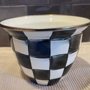 MACKENZIE-CHILDS Courtly Check Flowerpot